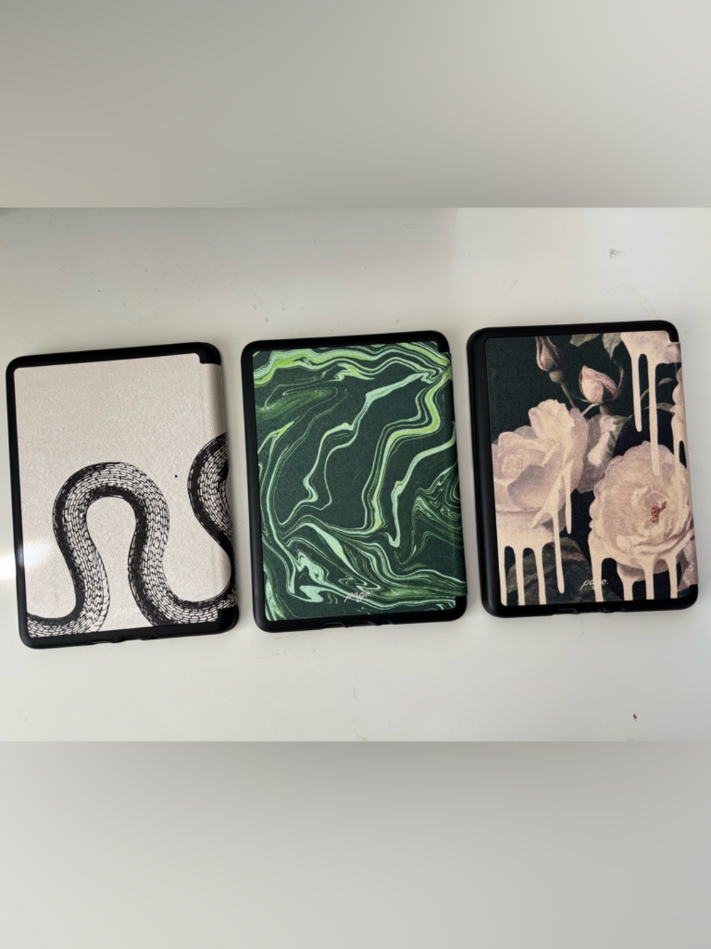 Set of Three (3) Page the Shop Kindle Colorsoft/Paperwhite 12th Gen Cases - Picture 6 of 16